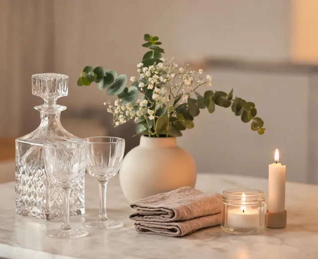 Tabletop gift arrangement